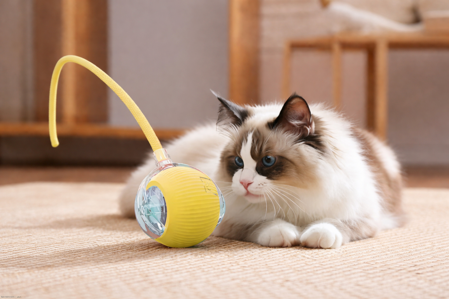 PurrRoller™ – Jouw kat speelt urenlang zelfstandig – jij hoeft er niets voor te doen